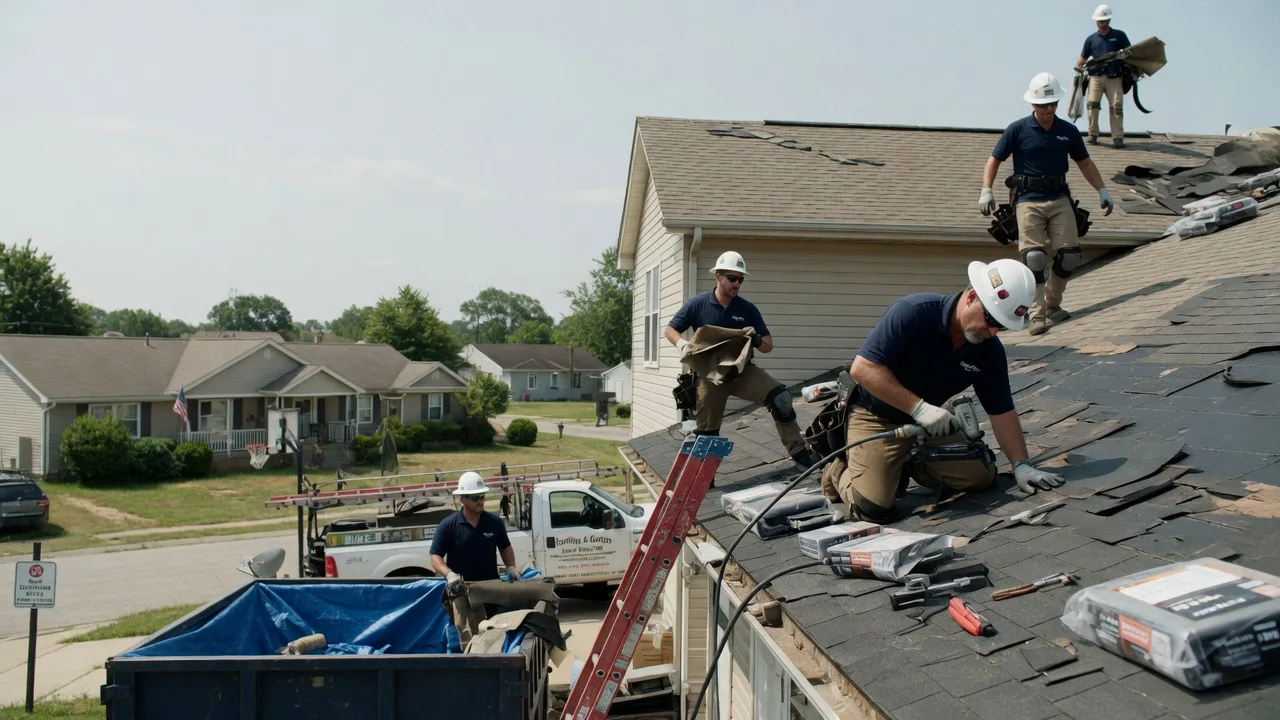 Roof Replacement in Springfield, IL near me